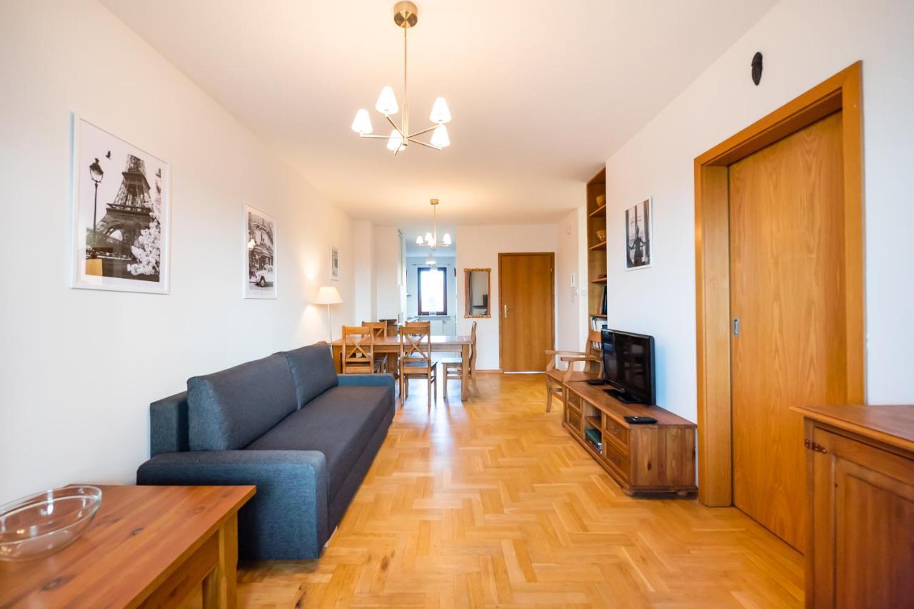 Woronicza Homey Wooden Apartment Varsó Kültér fotó