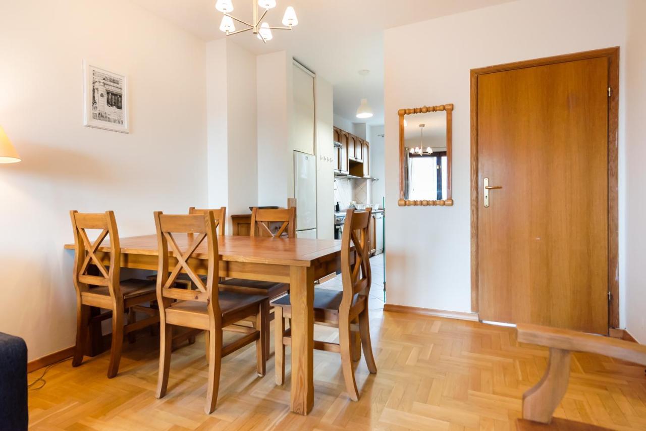 Woronicza Homey Wooden Apartment Varsó Kültér fotó